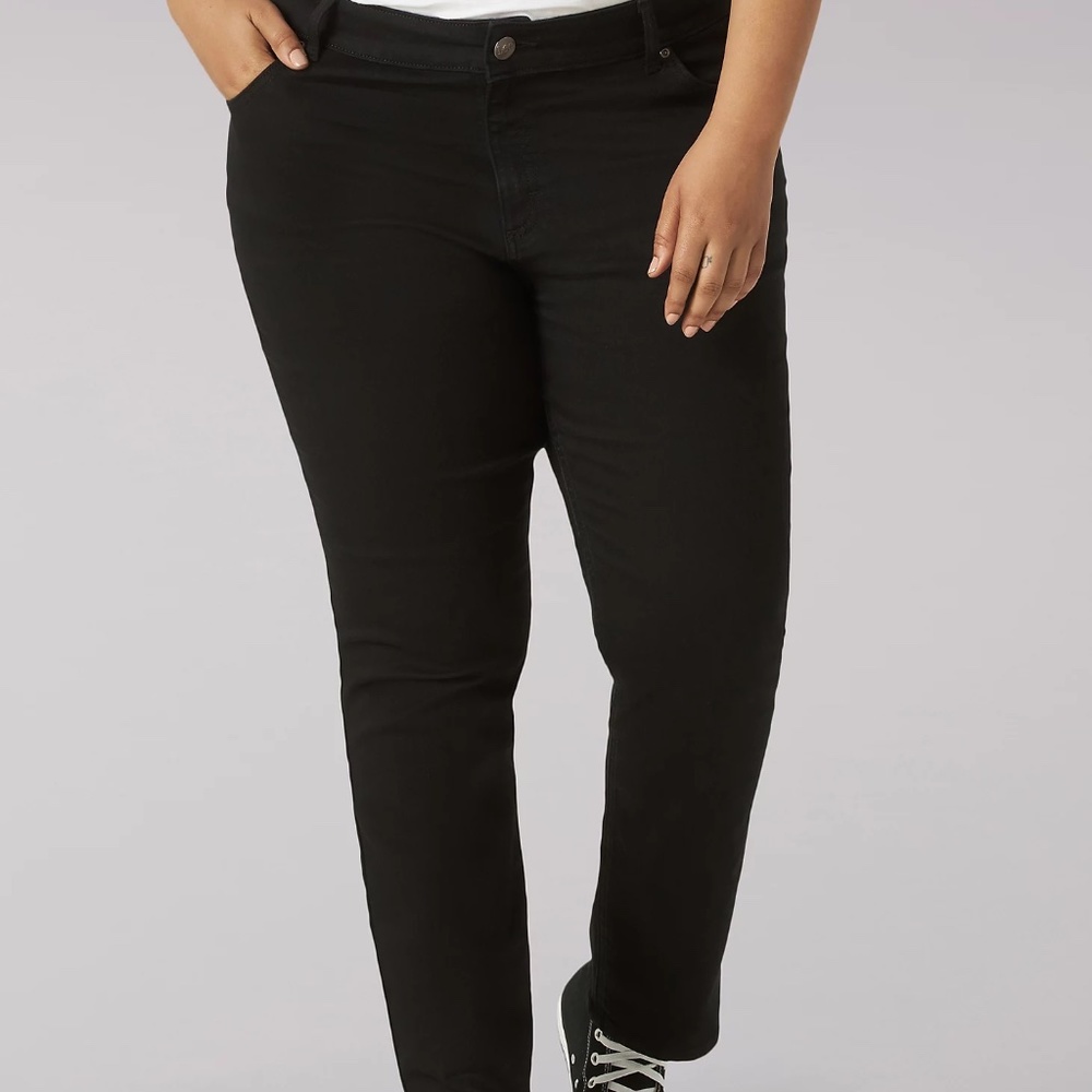 Lee's Relaxed Fit Jeans in Black SZ 16